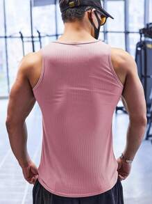 Manfinity Dauomo Chaleco casual y versátil de unicolor para hombre