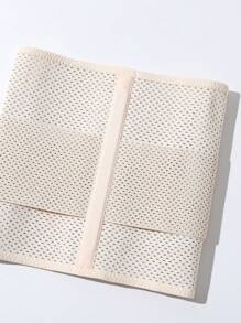 1pc Women Front Button Closure Waist Slimming Belt - Black - View 7