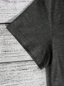 INAWLY Moister Than An Oyster 口号图案常规圆领短袖女式 T 恤