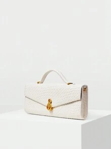 MOTF PREMIUM 纹理方形顶部提手包