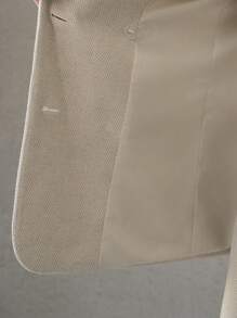 MOTF PREMIUM WOOL DOUBLE BUTTON BLAZER - Apricot - View 8