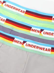 3pcs Teenage Boys Boxer Briefs - Multicolor - View 8
