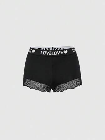 1pc Women Lace Patchwork Briefs
