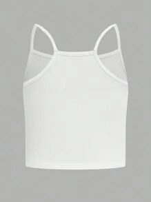 6pcs/Set Young Girl's Simple & Comfortable Camisole Underwear Set - Black and White - View 8