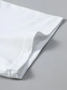 Manfinity Homme Men's Letter Print Round Neck Short Sleeve Casual T-Shirt And Shorts Set Men 2 Pieces Shorts Outfits