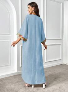 Al Najma Women's Turkish Kaftan & Arab Traditional Long Dress,Modest