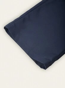 SHEIN 1 pezzo Pantaloni cargo casual e ampi di colore tinta unita con molte tasche per ragazzi adolescenti, nuovo stile versatile e di per l'estate