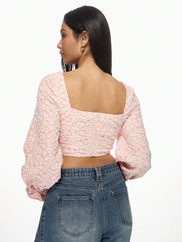 サイズM【新品】SOFIE D'HOORE ネックギャザーパフスリーブトップス サイズM【新品】SOFIE D'HOORE ネックギャザーパフスリーブトップス