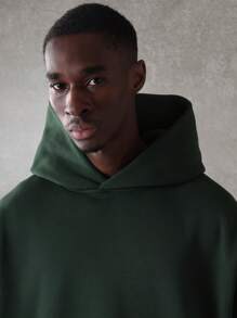 SUMWON Essential Oversized Hoodie Athletic Streetwear Sweatshirt Heavy Weight Casual Relaxed Fit Drawstring Hood Winter Fall Lounge Athleisure Classic Warm