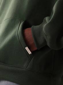 SUMWON Essential Oversized Hoodie Athletic Streetwear Sweatshirt Heavy Weight Casual Relaxed Fit Drawstring Hood Winter Fall Lounge Athleisure Classic Warm