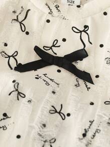 优雅女孩年轻少女短袖圆领甜美轻薄T恤，夏季新款设计 - 杏色 - 查看 4