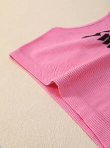 Set de 3 piezas de camisetas de tirantes básicas de ajuste slim para adolescentes