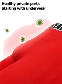 4 peças/Pacote Cuecas Boxer Casuais com Trama de Letras para Homens