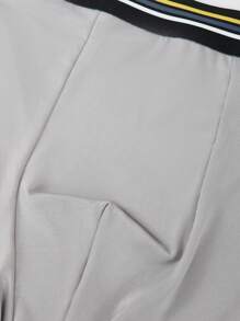 4pcs/Set Men's Casual Striped Comfortable Boxer Briefs - Multicolor - View 6