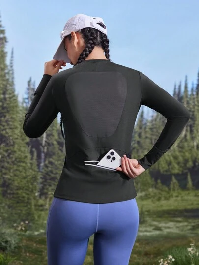 In My Nature Camiseta deportiva casual de cuello redondo de manga corta con estampado de letras y Top deportivo minimalista para mujer