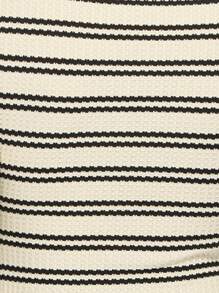MISSGUIDED Striped Ribbed Mini Dress Bodycon Cut-Out Front Long Sleeve Sweater Dress Party Club Night Out Winter Fall Fashion Y2K