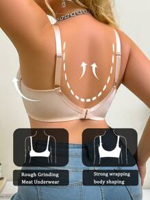 Plus Size Women's Sexy Lace Underwire Bra Lingerie