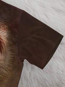 Manfinity LEGND Plus Size Men's Gorilla Graphic Round Neck Short Sleeve Casual T-Shirt