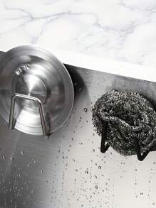 1/2pcs Kitchen Storage Racks No Drill Wall Mounted Pot Cover Holder Chopping Board Organizer Multi-Functional Storage Shelf For Cabinet