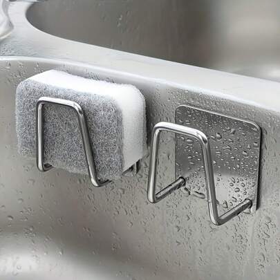 1/2 件厨房收纳架无需钻孔壁挂式锅盖架砧板收纳架多功能橱柜收纳架