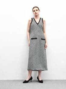 CUCCOO BIZCHIC 女士尖头一脚蹬高跟鞋，配有双带，适合工作和日常穿着情人节 - 黑色 - 查看 10