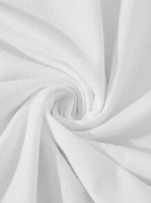 INAWLY Camiseta de cuello redondo de talla grande con gráfico de versículo bíblico y símbolo cristiano para mujeres - Blanco - Ver 3