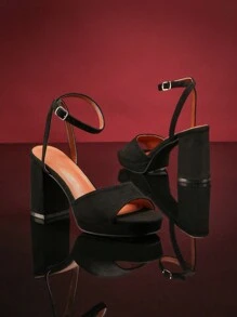 SHUZIA Pointed Toe Platform Chunky Heel Dress Shoes Spring Shoes Spring Break Easter