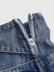 ROMWE Kawaii Sweet Bowknot Ruffle Decor Women Low Waist Mini Skirt, Versatile For Summer