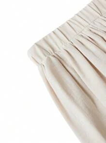 SHEIN LUNE 大码休闲百搭纯色半身裙