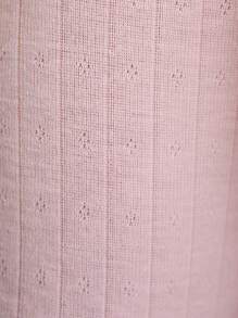 SHEIN Girls Cute Heart Pattern Mesh Skirt With Pink Tight Leggings, Suitable For Valentine's Day, Spring