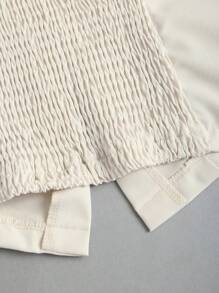 Sweetra Women's Solid Color Bowknot Halter Neck Tank Top