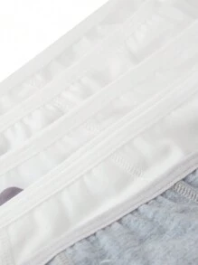 5pcs Boys' Milk Silk Star Print Comfortable Underwear - Multicolor - View 5