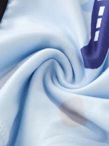 3件套男童牛奶丝印花内裤套装 - 藍色 - 查看 5