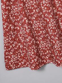 SHEIN Vestido minimalista informal de uso diario para niñas preadolescentes