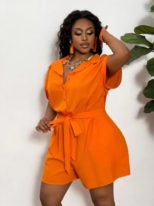 Slaydiva 女士 2025 年新款狂欢、复活节、老钱风格、乡村音乐会、外出、童话风、节日、热带度假夏季服装，百搭休闲沙滩短袖连体衣（配腰带）