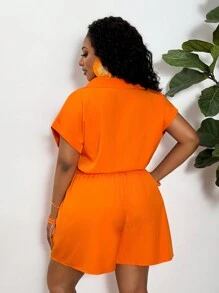 Slaydiva 女士 2025 年新款狂欢、复活节、老钱风格、乡村音乐会、外出、童话风、节日、热带度假夏季服装，百搭休闲沙滩短袖连体衣（配腰带）