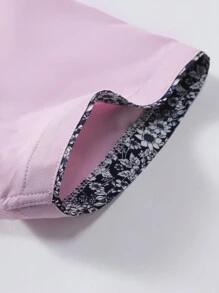 Manfinity Mode Men's Single-Breasted Casual Commuter Short Sleeve Shirt - Pink - View 5