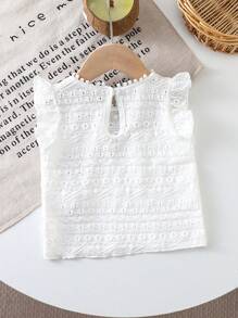 Souflis Souflis Áo thun họa tiết cổ điển thời trang xuân/hè mới cho bé gái, vải mềm, thiết kế thanh lịch và thoải mái, phù hợp cho các hoạt động trong nhà và ngoài trời - Nhiều màu - Xem 2