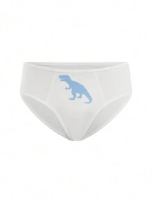 5pcs Boys' Milk Silk Star Print Comfortable Underwear - Multicolor - View 15