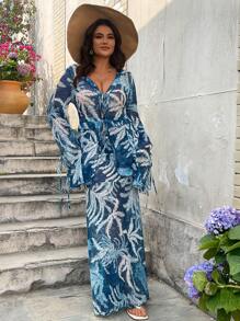 SHEIN VCAY Vacation Outfits Woman Holiday Party Dress Christmas Shirt New Year Eve Dress