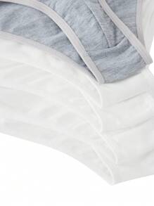 5pcs Boys' Milk Silk Star Print Comfortable Underwear - Multicolor - View 6