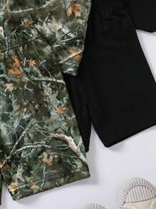 SHEIN 2pcs/Set Young Girl Casual Versatile Camisole And Shorts Set
