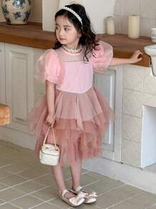 DAZY Mädchen (Klein) Festliches Kleid, Herbstkleidung