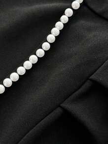 Viva Relle Plus Size Women Summer Square Neck Short Sleeve Solid Color Casual T-Shirt, Minimalist And Fashionable For Daily Wear