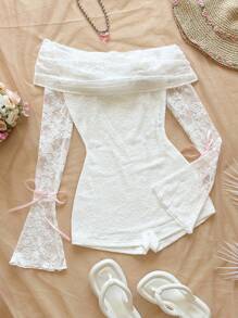 Soleia Women's Minimalist Fashion Casual Daily Romper - Grey - View 3