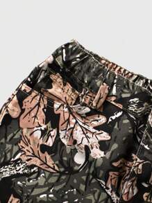 SHEIN Explorewe Jeans en denim style camouflage tendance casual de rue pour fille cool - Multicolore - Voir 4