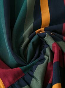 SHEIN LUNE Plus Size Women Colorful Striped Sleeveless Dress Spring Outfits For Women Summer Outfits For Women Summer Clothes Easter Outfit Women Western Wear Women