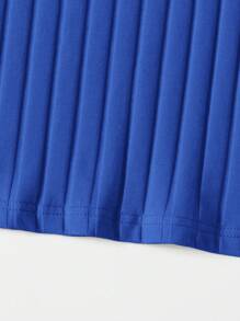 SHEIN Essnce Vestido ajustado tejido de canalé