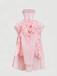 SHEIN MOD The Pink Blush Riviera Gown,Valentine's Day,Valentines Clothes,Elegant Dresses For Women,Dresses For Women Party,Graduation Dress,Summer Dress Vacation,Pink Dresses,Easter,Occasion Dress,Dress For Party