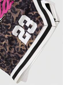 ROMWE MEN Prep 2 件套男士篮球球衣和短裤套装，休闲简约，适合日常穿着 - 彩色 - 查看 3